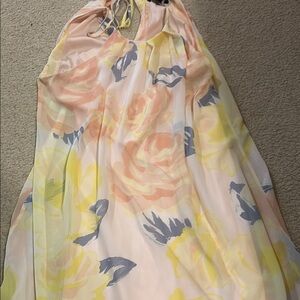 My Michelle Pastel Chiffon Dress
